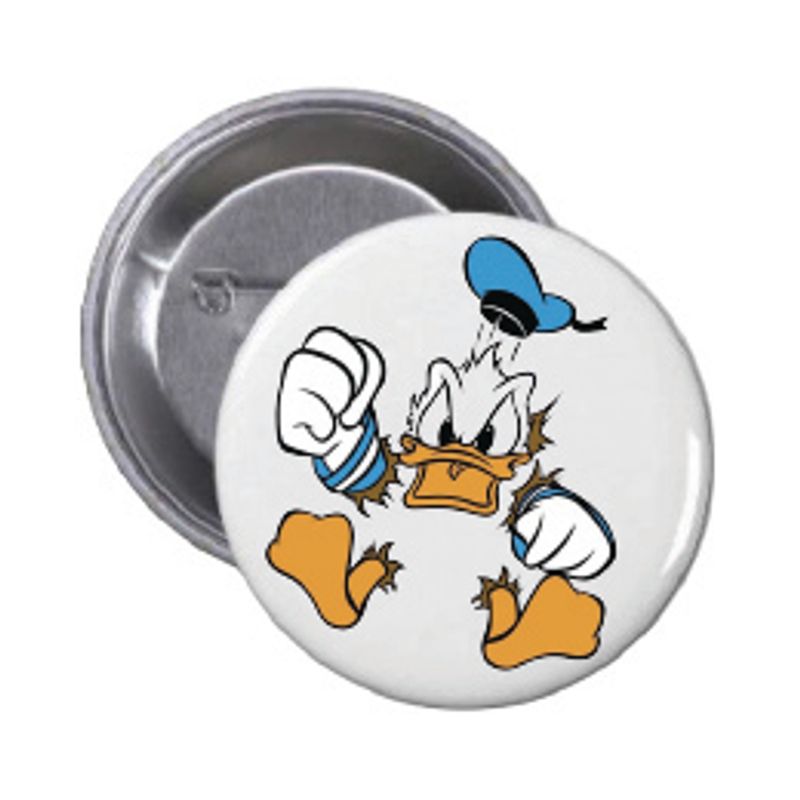 Donald Duck Sint Button 55mm, Velg alternativ i menyen
