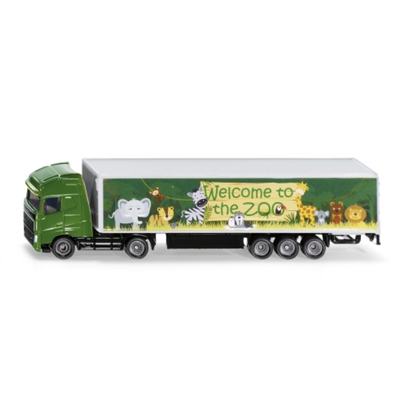 Siku - Volvo semitrailer med skap Liten lekebil