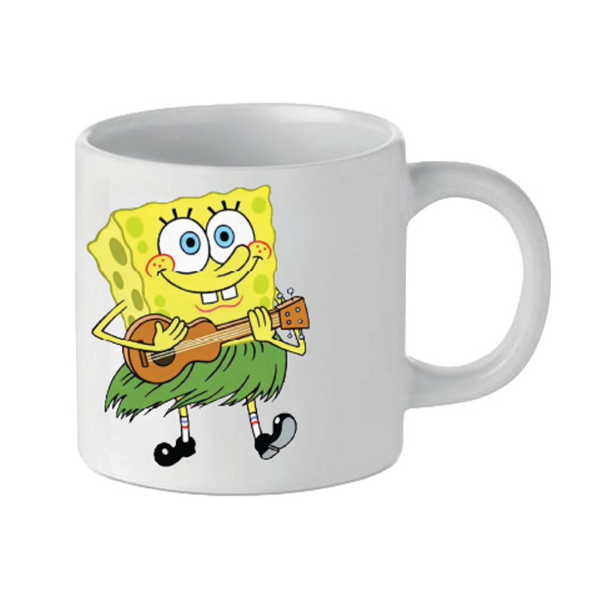  Svampebobb m/gitar Barnekopp i plast – 180ml.