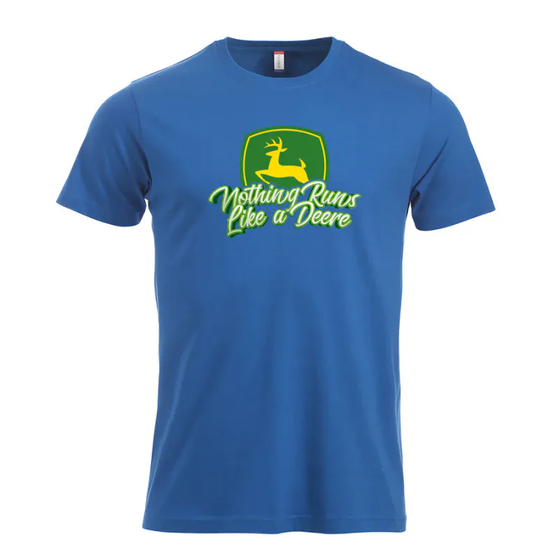 Nothing Runs Like a Deere - tskjorte