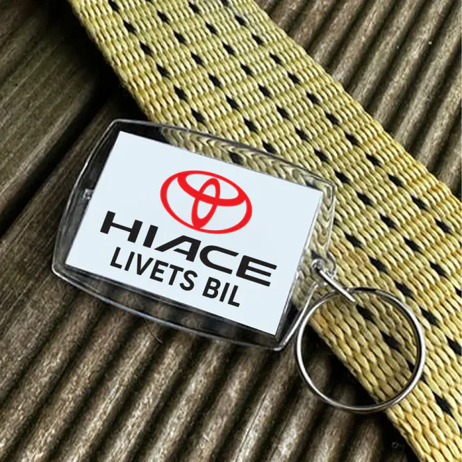 Hovedbilde Hiace Livets Bil nøkkelring