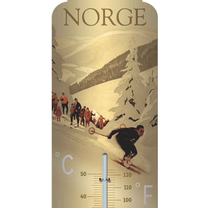 Retro Termometer, Vinter Norge