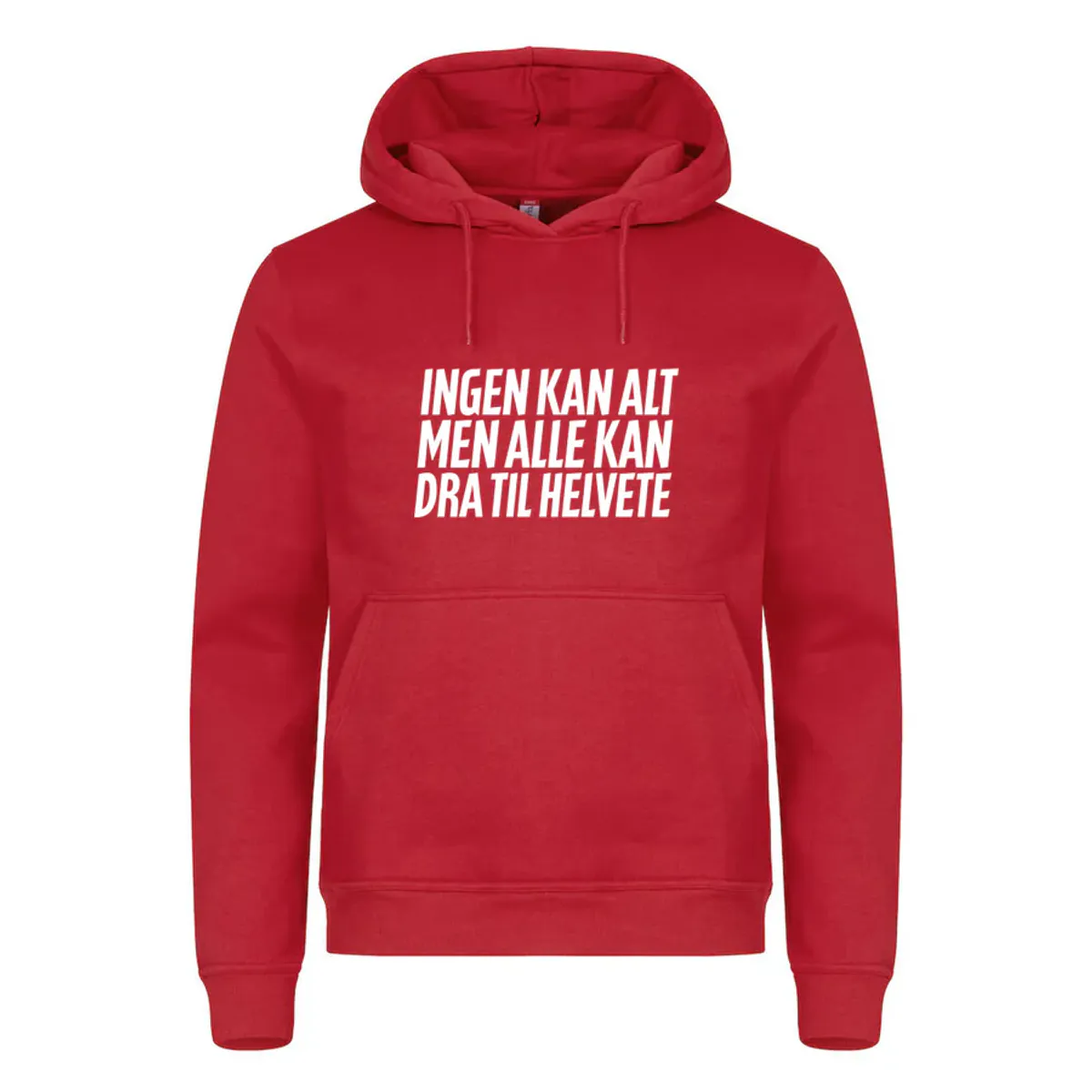 Ingen kan alt - hettegenser