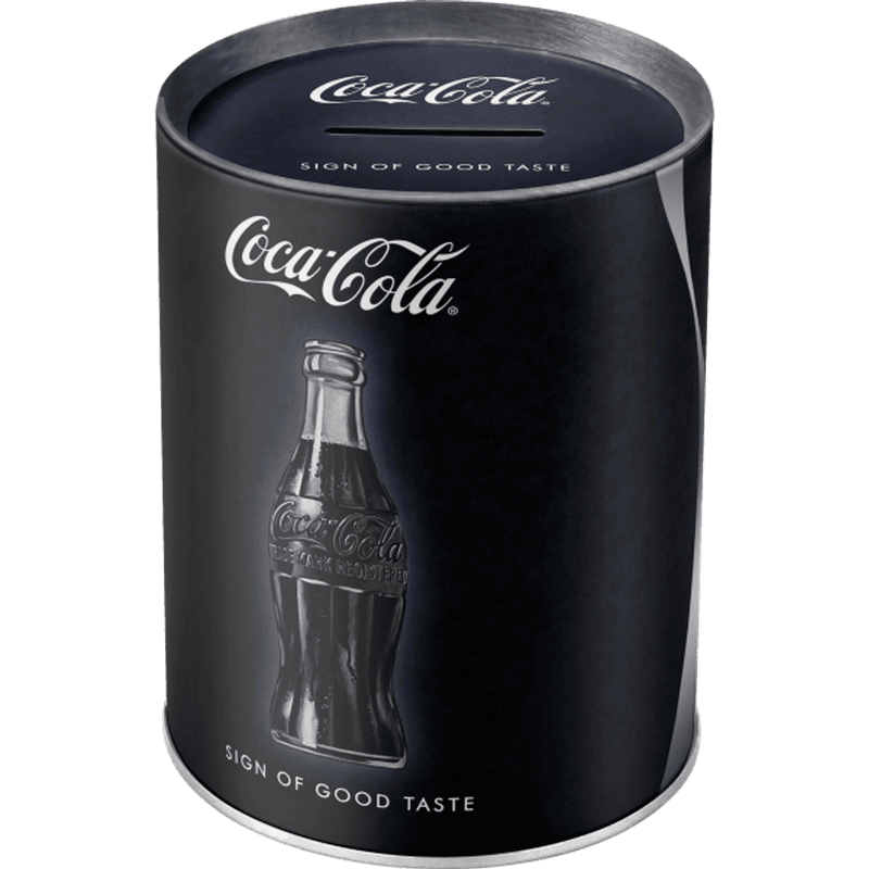 Sparebøsse, Coca-Cola Sign Of Good Taste
