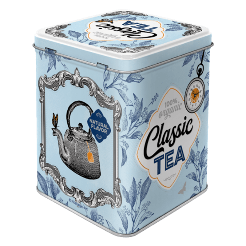 Classic Tea Teboks i Metall