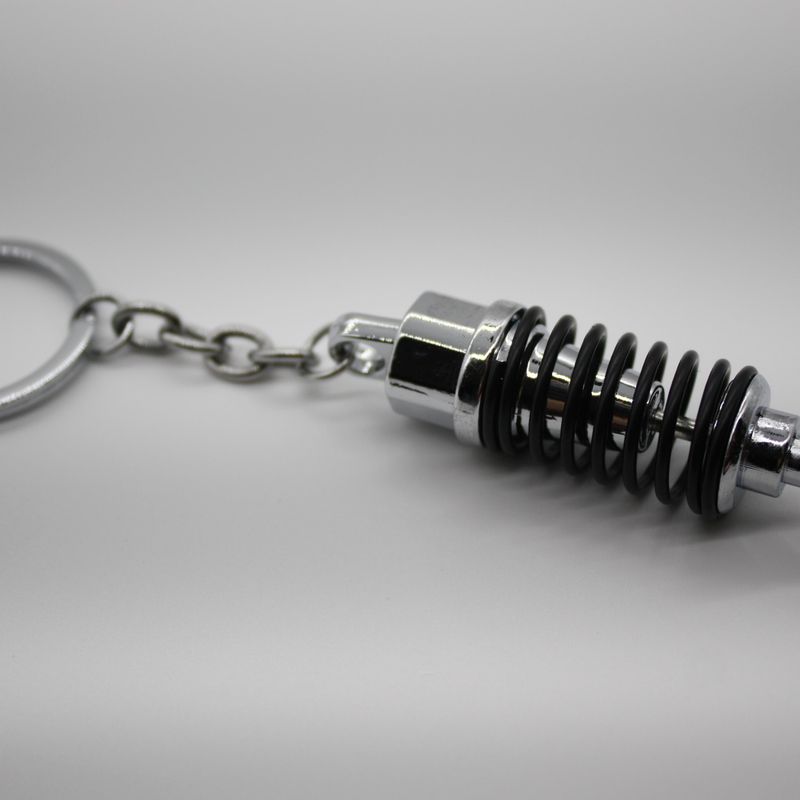 Nøkkelring Coilover sølv