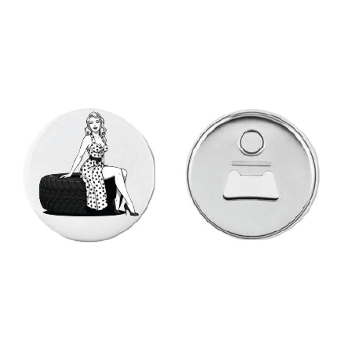 Pin UP på dekk 55mm, Velg variant i menyen