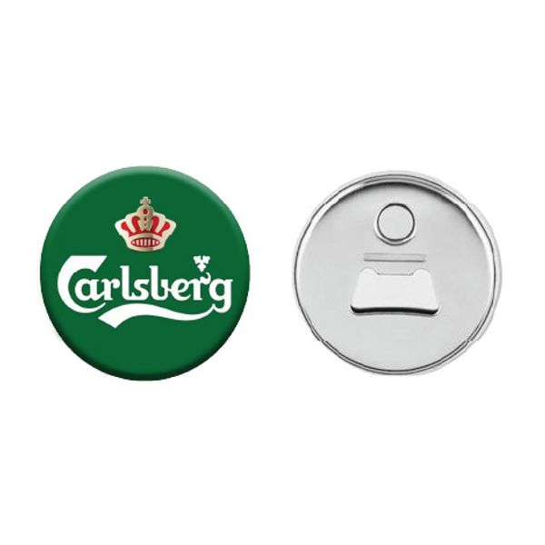 Hovedbilde Carlsberg Button 55mm, Velg alternativ i menyen