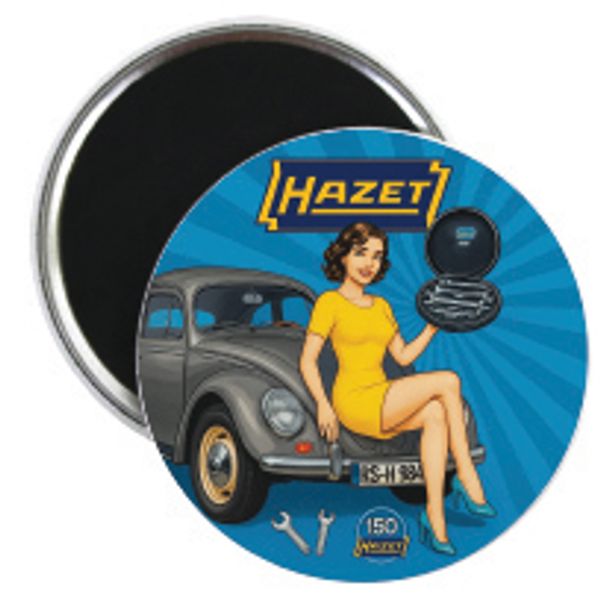 Hovedbilde Hazet Button 55mm, Velg alternativ i menyen