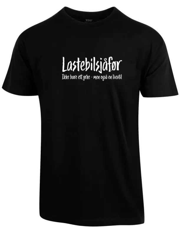 Lastebilsjåfør Yrke og Livstil - T- Skjorte