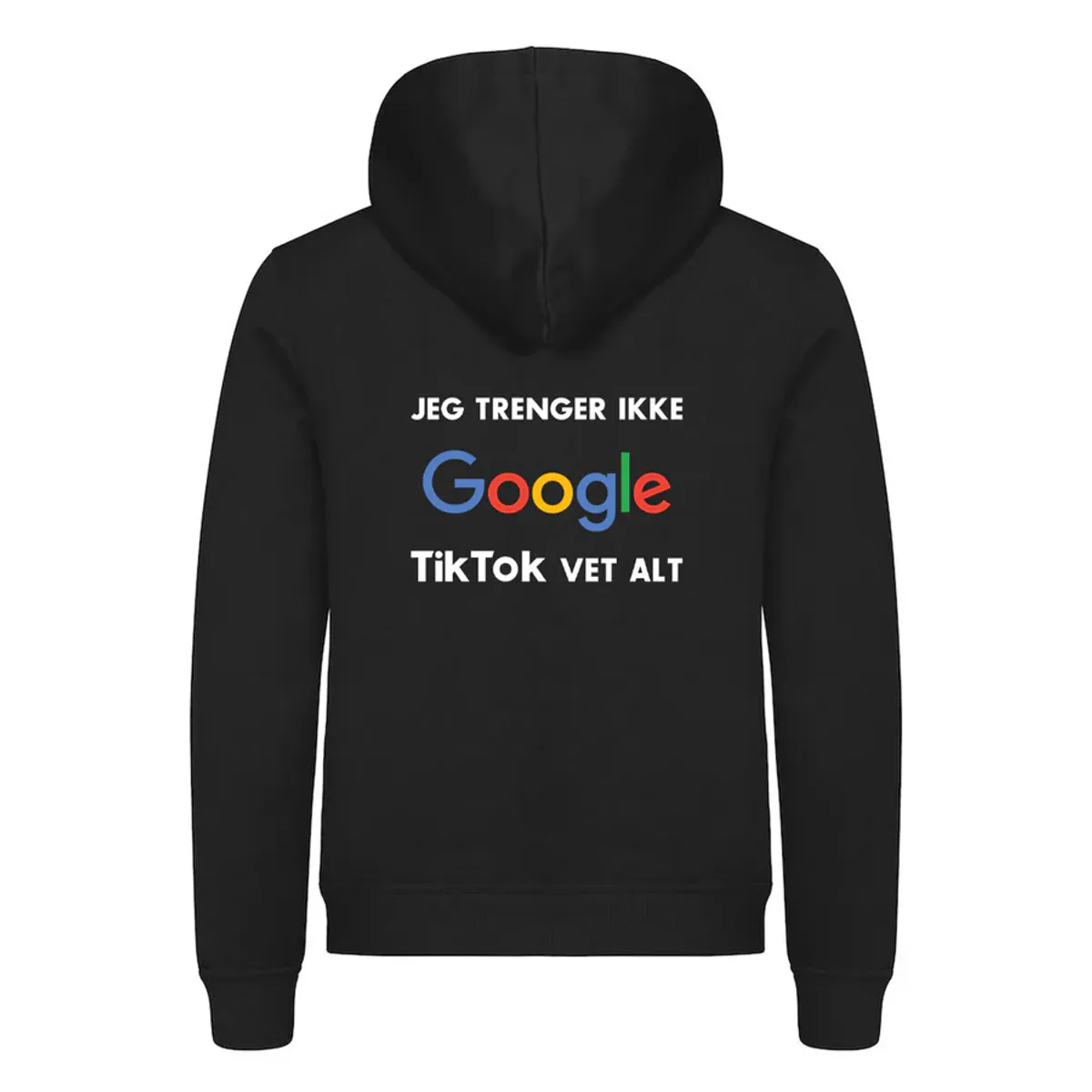 TikTok vet alt - hettegenser