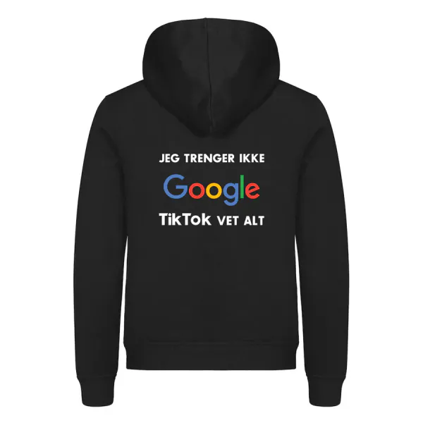 Hovedbilde TikTok vet alt - hettegenser